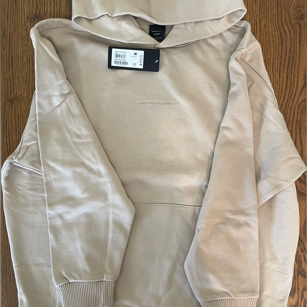 Oakley Cream Lightweight Hoodie Jacket